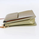 LOUIS VUITTON Monogram Vernis Motto Accessory Pouch Gris M91030 LV Auth ep12143-3