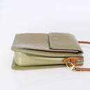 LOUIS VUITTON Monogram Vernis Motto Accessory Pouch Gris M91030 LV Auth ep12143-4