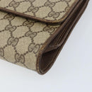 GUCCI GG Supreme Shoulder Bag PVC Beige Gold 904 02 050 Auth ep12144-10