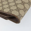 GUCCI GG Supreme Shoulder Bag PVC Beige Gold 904 02 050 Auth ep12144-13