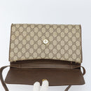 GUCCI GG Supreme Shoulder Bag PVC Beige Gold 904 02 050 Auth ep12144-15