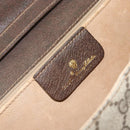 GUCCI GG Supreme Shoulder Bag PVC Beige Gold 904 02 050 Auth ep12144-16