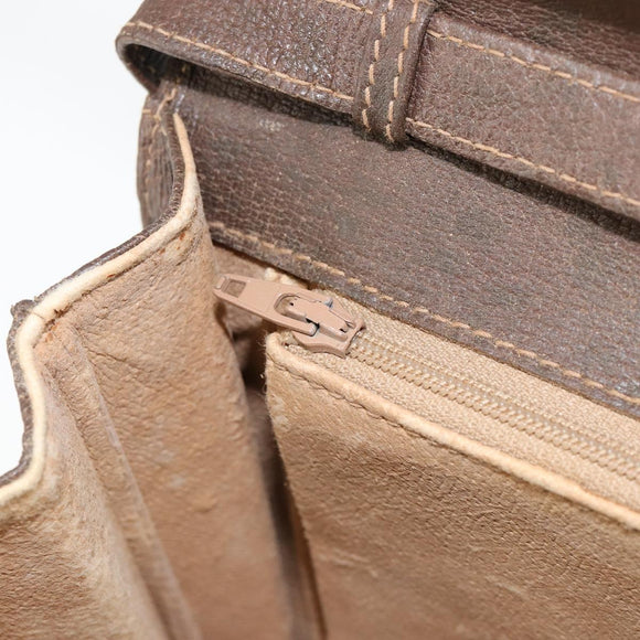 GUCCI GG Supreme Shoulder Bag PVC Beige Gold 904 02 050 Auth ep12144