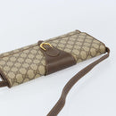 GUCCI GG Supreme Shoulder Bag PVC Beige Gold 904 02 050 Auth ep12144-6