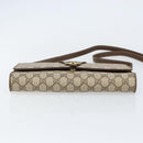 GUCCI GG Supreme Shoulder Bag PVC Beige Gold 904 02 050 Auth ep12144-9