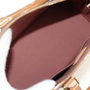 LOUIS VUITTON Monogram Vernis Alma PM Hand Bag Beige Poodle M91751 Auth ep12145A-10