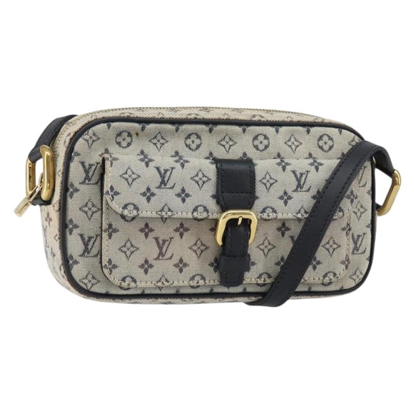 LOUIS VUITTON Monogram Mini Juliet MM Shoulder Bag Blue M92004 LV Auth ep12146