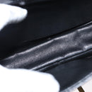 GUCCI Shoulder Bag Leather Black Gold Auth ep12147-9