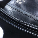 GUCCI Shoulder Bag Leather Black Gold Auth ep12147-10