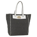 FENDI Zucchino Canvas Tote Bag Black Auth ep12149-1