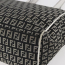 FENDI Zucchino Canvas Tote Bag Black Auth ep12149-15