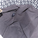 FENDI Zucchino Canvas Tote Bag Black Auth ep12149-19