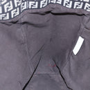 FENDI Zucchino Canvas Tote Bag Black Auth ep12149-20
