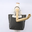 FENDI Zucchino Canvas Tote Bag Black Auth ep12149-21