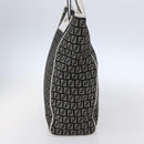 FENDI Zucchino Canvas Tote Bag Black Auth ep12149-4