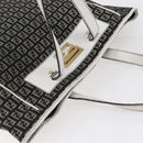 FENDI Zucchino Canvas Tote Bag Black Auth ep12149-6