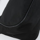 PRADA Hand Bag Nylon Black Silver Auth ep12152-16