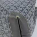 GOYARD Herringbone Belcious PM Tote Bag PVC Leather Gray Auth ep12155-10