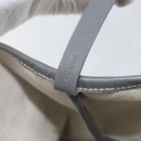 GOYARD Herringbone Belcious PM Tote Bag PVC Leather Gray Auth ep12155-21