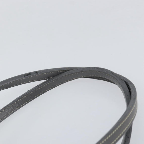 GOYARD Herringbone Belcious PM Tote Bag PVC Leather Gray Auth ep12155