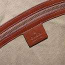 GUCCI Bamboo Hand Bag Canvas Beige 109129 Auth ep12156-15