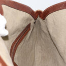 GUCCI Bamboo Hand Bag Canvas Beige 109129 Auth ep12156-17