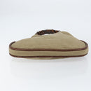 GUCCI Bamboo Hand Bag Canvas Beige 109129 Auth ep12156-9