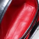 GUCCI Hand Bag Leather Black Gold 000 1448 1269 Auth ep12157-16