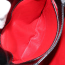 GUCCI Hand Bag Leather Black Gold 000 1448 1269 Auth ep12157-20