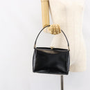 GUCCI Hand Bag Leather Black Gold 000 1448 1269 Auth ep12157-22