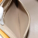 LOUIS VUITTON Monogram Vernis Houston Hand Bag Beige M91004 LV Auth ep12158-24