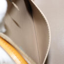 LOUIS VUITTON Monogram Vernis Houston Hand Bag Beige M91004 LV Auth ep12158-25