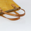 LOUIS VUITTON Monogram Vernis Houston Hand Bag Beige M91004 LV Auth ep12158-7