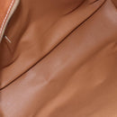 CELINE Macadam Canvas Tote Bag PVC Leather Brown Gold Auth ep12161-18