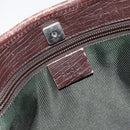 GUCCI GG Supreme Tote Bag PVC Beige Silver 114595 Auth ep12164-15