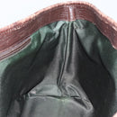 GUCCI GG Supreme Tote Bag PVC Beige Silver 114595 Auth ep12164-17