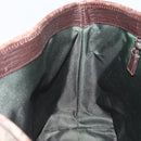 GUCCI GG Supreme Tote Bag PVC Beige Silver 114595 Auth ep12164-18