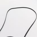 BALENCIAGA Navy Cabas XS Hand Bag Leather 2way White Silver 390346 Auth ep12167-10