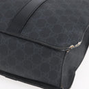 GUCCI GG Supreme Hand Bag PVC Black 322072 Auth ep12169-10