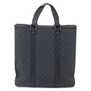 GUCCI GG Supreme Hand Bag PVC Black 322072 Auth ep12169-3