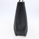 GUCCI GG Supreme Hand Bag PVC Black 322072 Auth ep12169-4