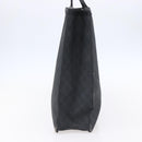 GUCCI GG Supreme Hand Bag PVC Black 322072 Auth ep12169-5