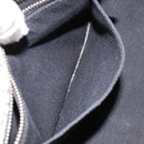 PRADA Canapa MM Hand Bag Tweed White Gold Auth ep12170-20