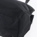 FENDI Tote Bag Nylon Black Silver Auth ep12172-10
