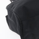 FENDI Tote Bag Nylon Black Silver Auth ep12172-11