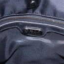 FENDI Tote Bag Nylon Black Silver Auth ep12172-16