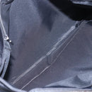 FENDI Tote Bag Nylon Black Silver Auth ep12172-17