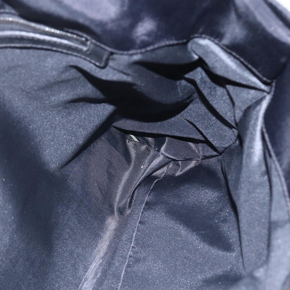 FENDI Tote Bag Nylon Black Silver Auth ep12172