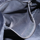 FENDI Tote Bag Nylon Black Silver Auth ep12172-20