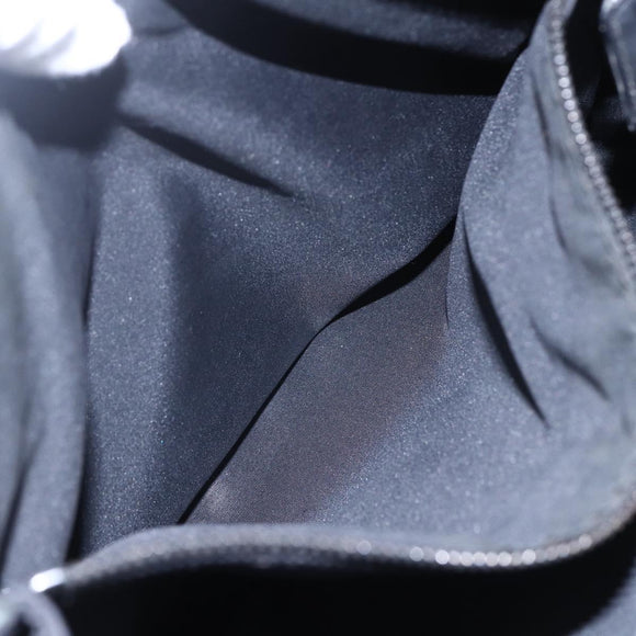 FENDI Tote Bag Nylon Black Silver Auth ep12172